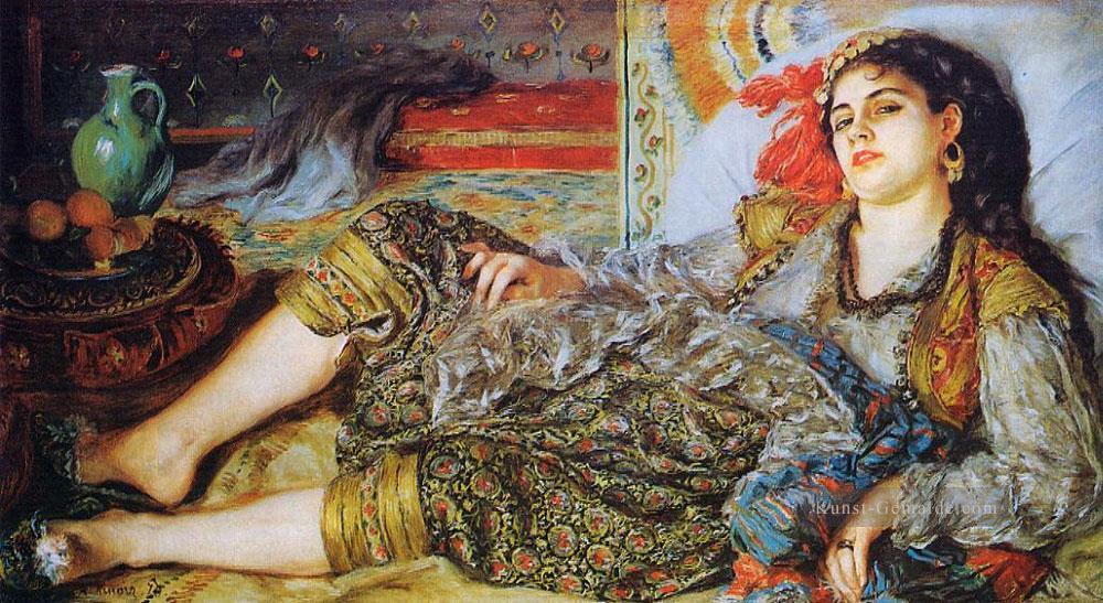 odalisque Frau von algiers Pierre Auguste Renoir Ölgemälde